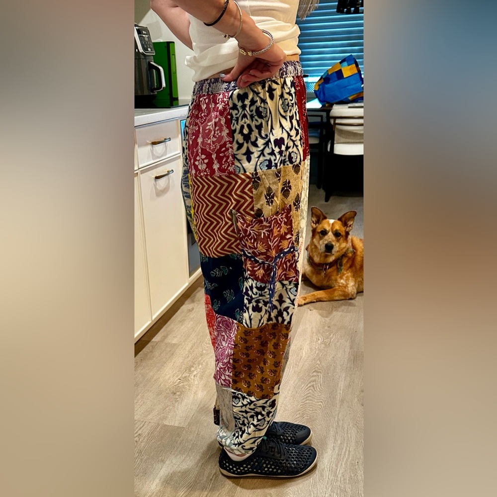 Floral Patchwork Women's Joggers - image 3